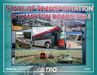 State of Transportation in Hampton Roads 2024 report cover thumb