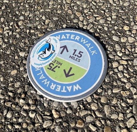 WaterWalk Trail Marker