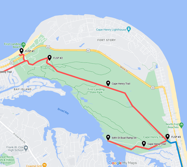 Map of BTO AccessPoints